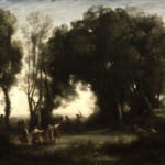 フランス風景画の巨匠が愛したモメント：カミーユ・コロー『朝、ニンフの踊り』（1850年/オルセー美術館）