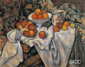 「リンゴとオレンジ」  ポール・セザンヌ