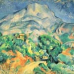「サント＝ヴィクトワール山」  ポール・セザンヌ