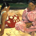 「タヒチの女たち(浜辺にて)」  ポール・ゴーガン