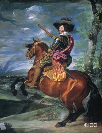 オリバーレス伯・公爵騎馬像