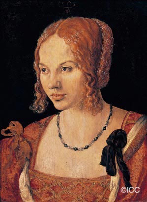 「ヴェネツィア婦人の肖像」 アルブレヒト・デューラー