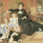 「シャルパンティエ夫人と子どもたち」 ルノワール （オーギュスト・ルノワール）