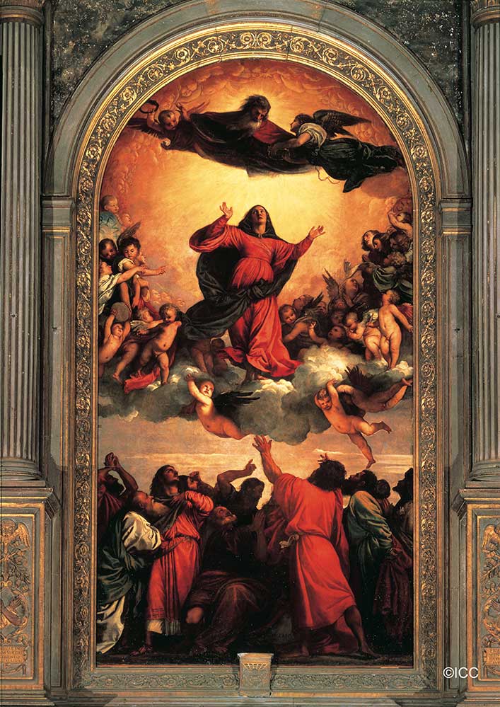 「聖母の被昇天」 ティツィアーノ・ヴェチェルリオ
