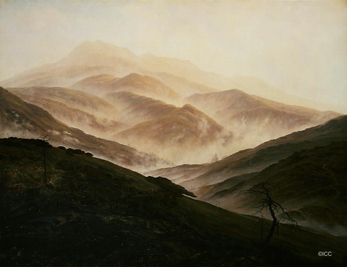 霧のリーゼンゲビルゲ山地
