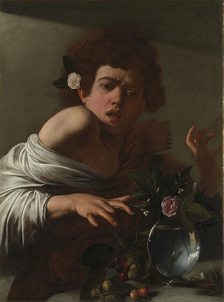 Caravaggio Boy Bitten by a Lizard