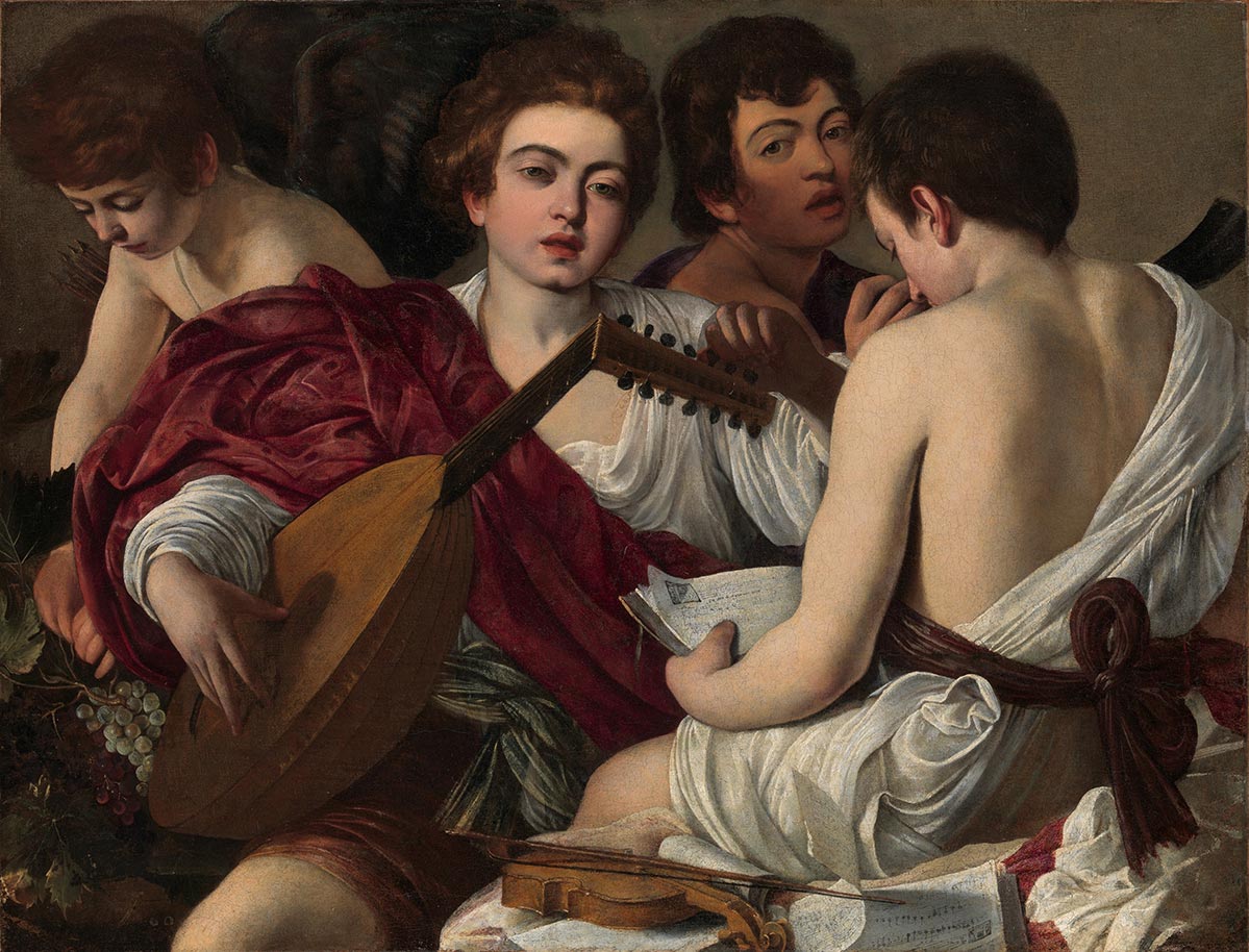Caravaggio I Musici