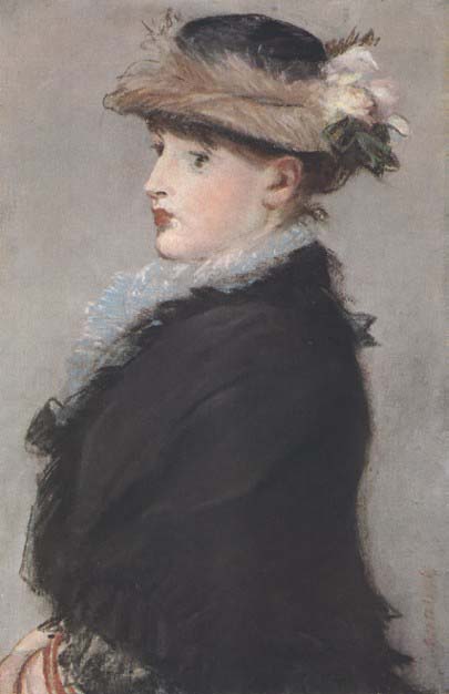 Édouard Manet Méry Laurent au chapeau garni de fleurs