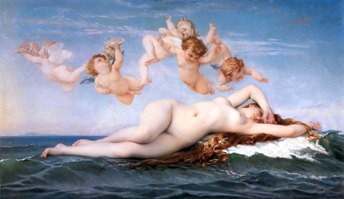1863 Alexandre Cabanel The Birth of Venus
